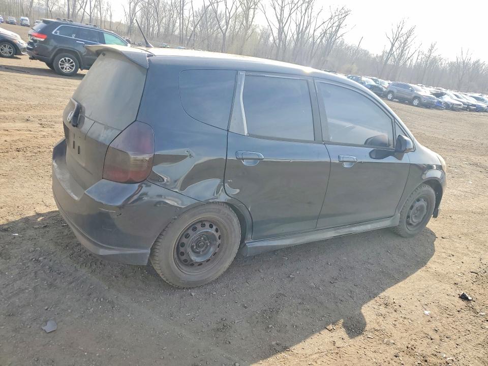 47691876 :رقم المزاد ، JHMGD37687S046381 vin ، 2007 Honda Fit مزاد بيع
