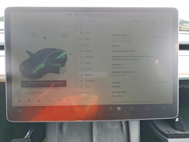 Продажа на аукционе авто 2023 Tesla Model Y, vin: 7SAYGAEE7PF710326, номер лота: 79745015