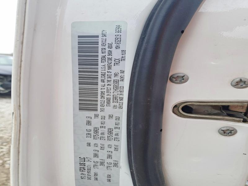 47086296 :رقم المزاد ، 3C6RR7LT1HG681683 vin ، 2017 Ram 1500 مزاد بيع