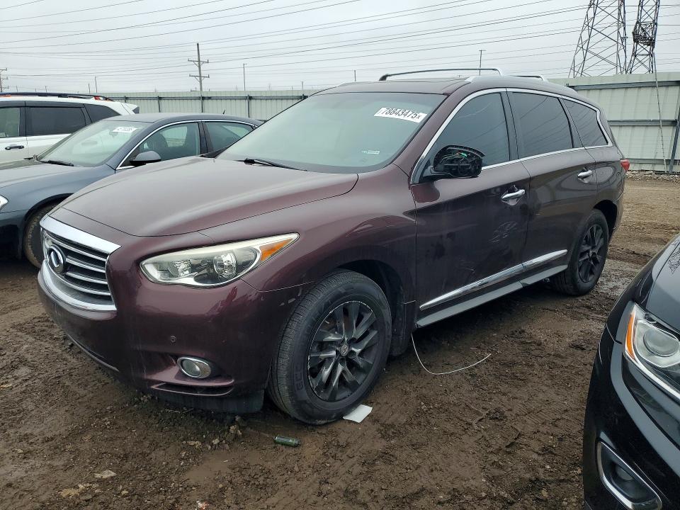 Aukcja sprzedaży 2013 Infiniti Jx35, vin: 5N1AL0MN2DC326660, numer aukcji: 78843475
