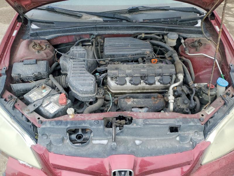 Aukcja sprzedaży 2005 Honda Civic, vin: 2HGES16305H049632, numer aukcji: 79912925
