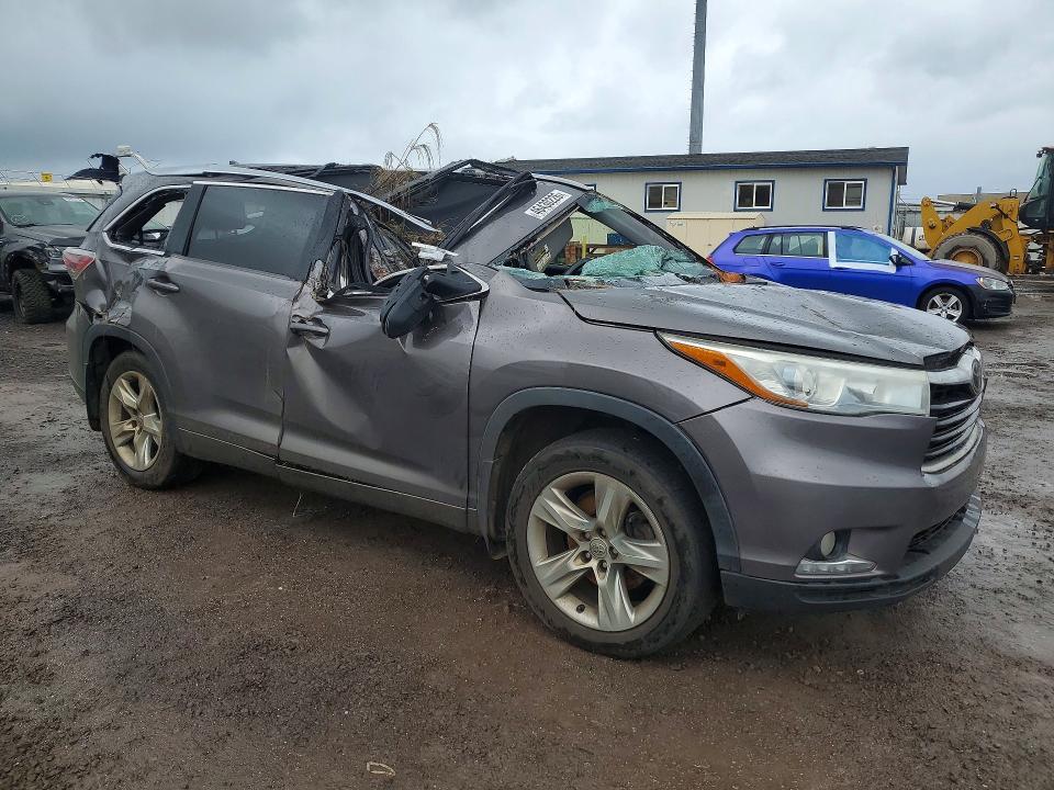 2014 Toyota Highlander მანქანა იყიდება აუქციონზე, vin: 5TDDKRFH2ES006335, აუქციონის ნომერი: 46430226