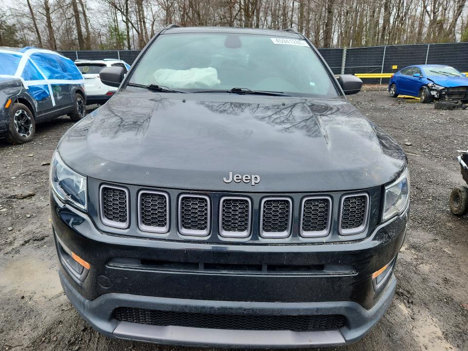 2021 Jeep Compass მანქანა იყიდება აუქციონზე, vin: 3C4NJDEB5MT529408, აუქციონის ნომერი: 45941286