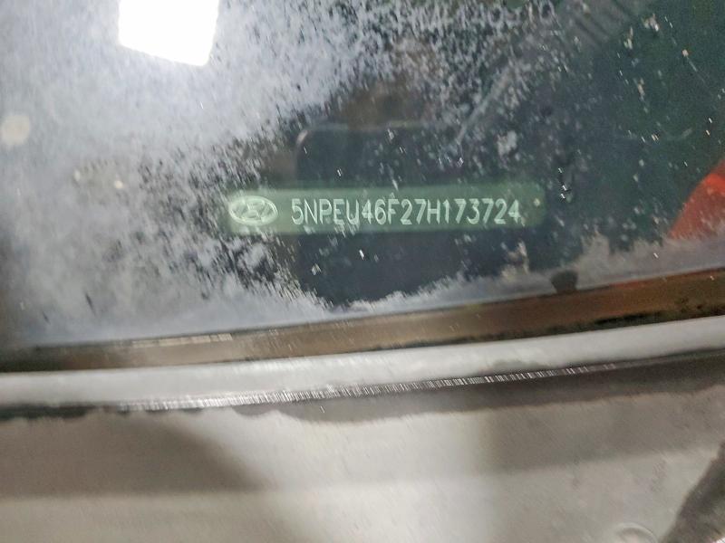 79121165 :رقم المزاد ، 5NPEU46F27H173724 vin ، 2007 Hyundai Sonata مزاد بيع