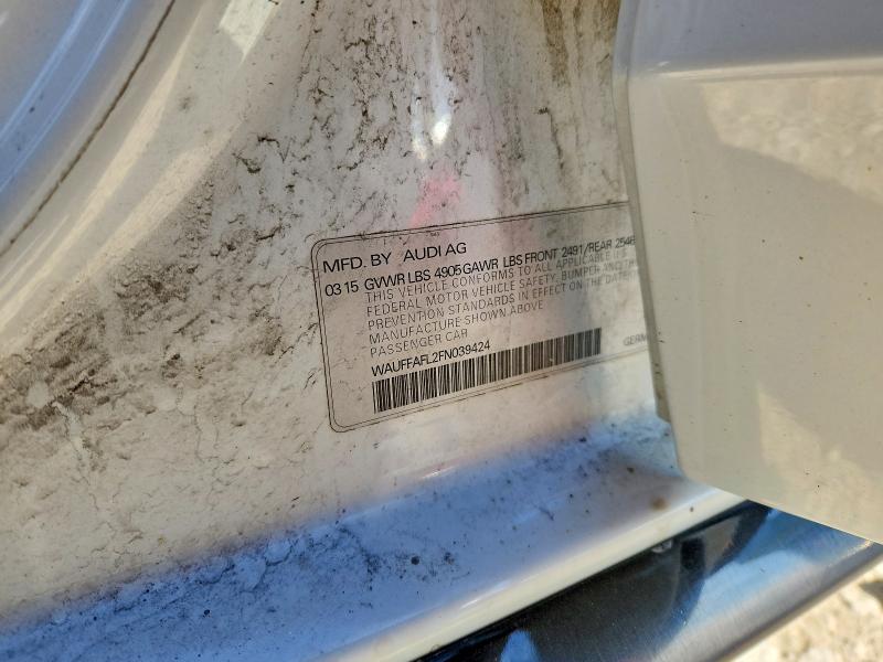 Продаж на аукціоні авто 2015 Audi A4, vin: WAUFFAFL2FN039424, номер лоту: 45660556