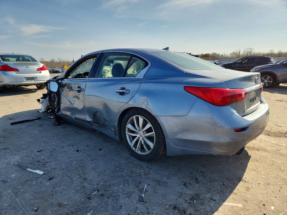 48281446 :رقم المزاد ، JN1BV7AP8FM348857 vin ، 2015 Infiniti Q50 مزاد بيع