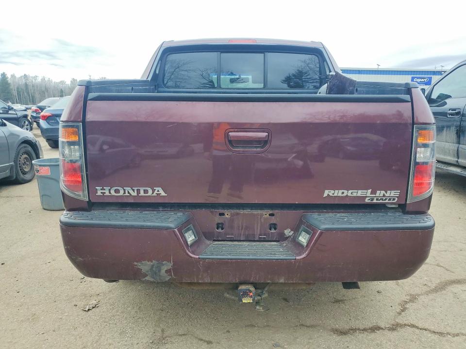 2007 Honda Ridgeline მანქანა იყიდება აუქციონზე, vin: 2HJYK16557H003614, აუქციონის ნომერი: 47135836