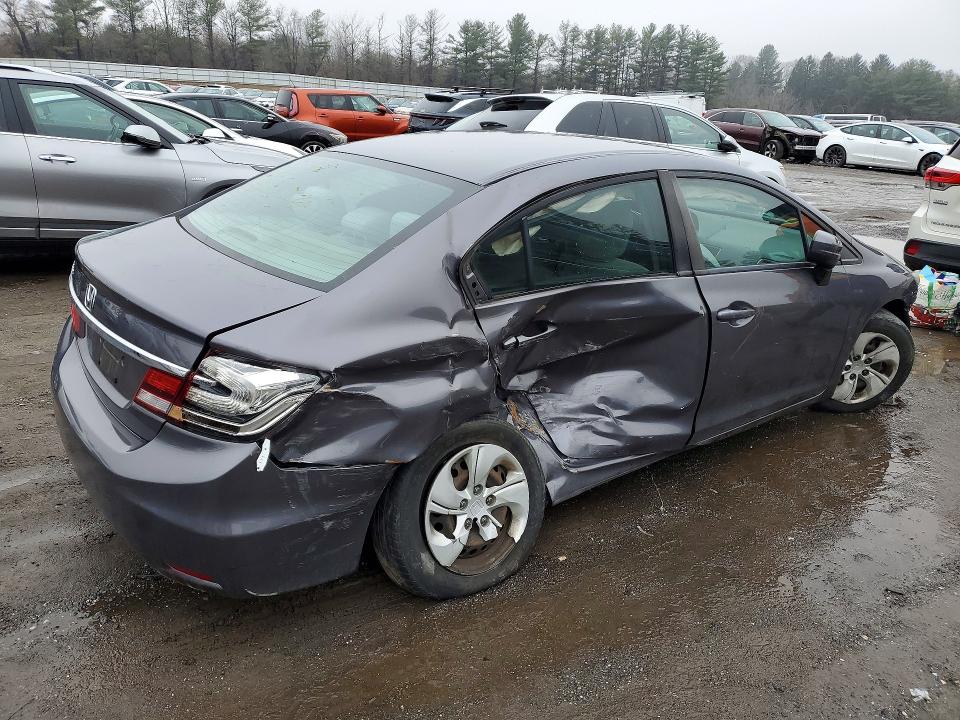 2014 Honda Civic მანქანა იყიდება აუქციონზე, vin: 19XFB2F51EE254740, აუქციონის ნომერი: 79278045