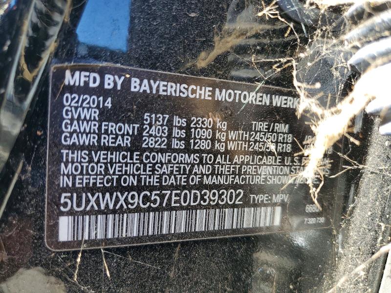 Продажа на аукционе авто 2014 Bmw X3, vin: 5UXWX9C57E0D39302, номер лота: 46296336