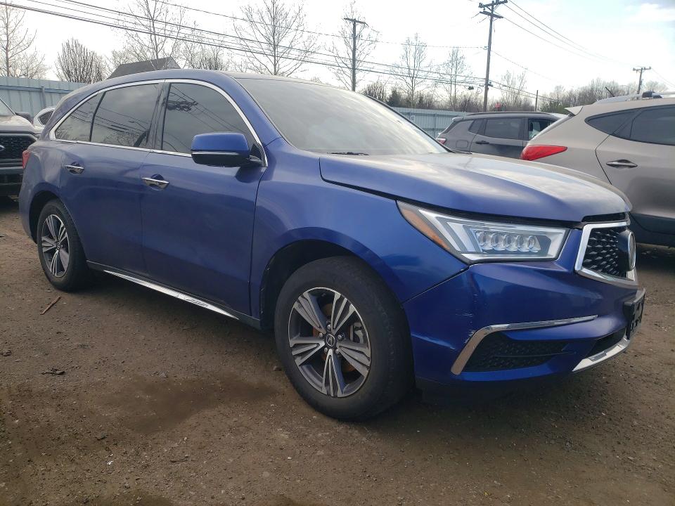 2018 Acura Mdx მანქანა იყიდება აუქციონზე, vin: 5J8YD4H38JL018101, აუქციონის ნომერი: 47644516