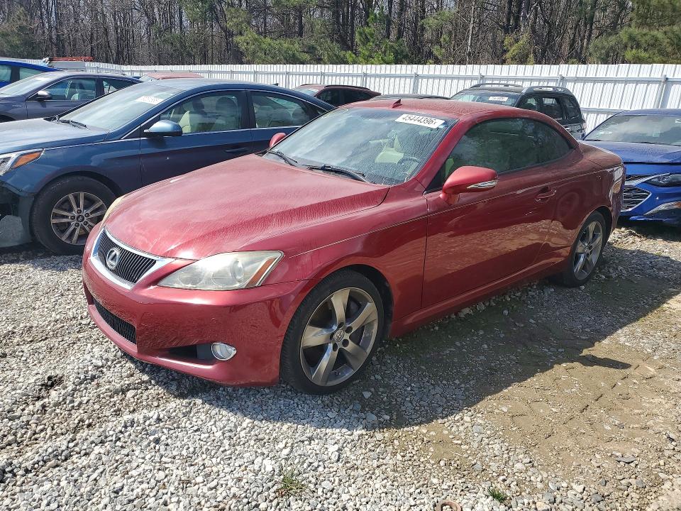 Aukcja sprzedaży 2010 Lexus Is 350c, vin: JTHFE2C26A2502620, numer aukcji: 45444396