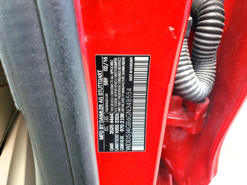 Продажа на аукционе авто 2016 Mercedes-benz Cla, vin: WDDSJ4GB6GN348554, номер лота: 79446595