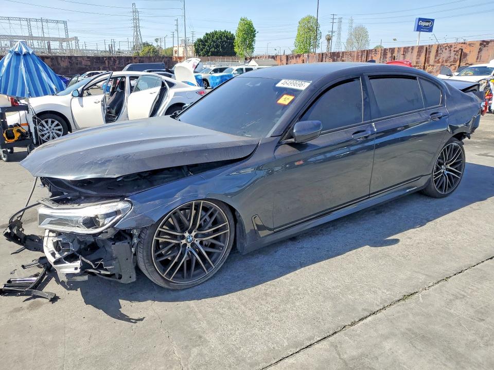 2019 Bmw 750 მანქანა იყიდება აუქციონზე, vin: WBA7F0C5XKGM25835, აუქციონის ნომერი: 46499696