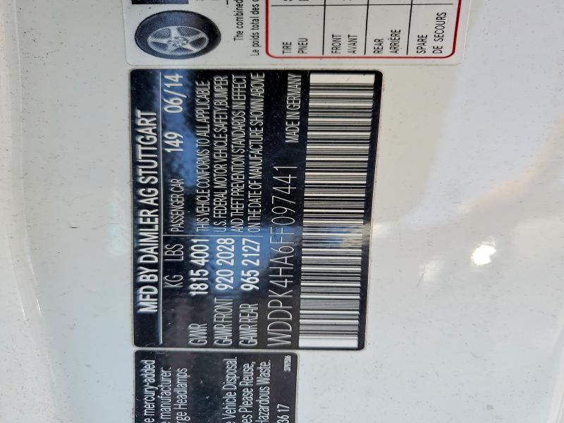 Продажа на аукционе авто 2015 Mercedes-benz Slk, vin: WDDPK4HA6FF097441, номер лота: 47203386