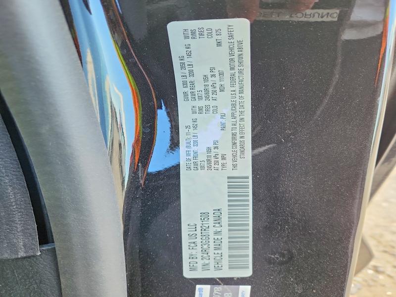 2026 Chrysler Pacifica მანქანა იყიდება აუქციონზე, vin: 2C4RC3GG8TR211508, აუქციონის ნომერი: 47346736