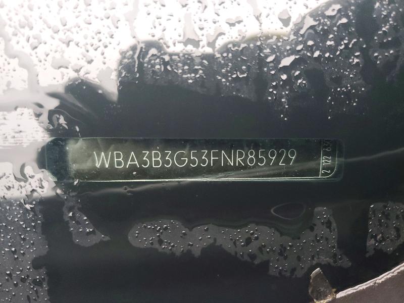 Aukcja sprzedaży 2015 Bmw 328, vin: WBA3B3G53FNR85929, numer aukcji: 46232866