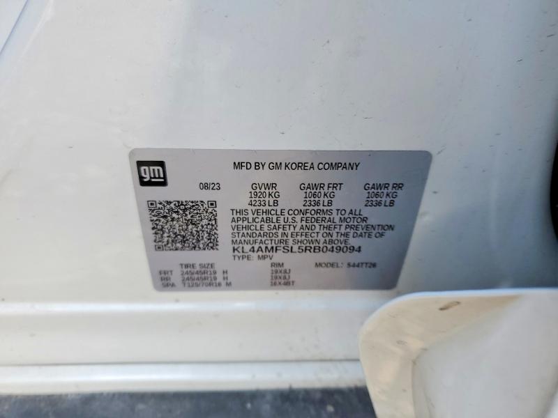Продажа на аукционе авто 2024 Buick Encore Gx, vin: KL4AMFSL5RB049094, номер лота: 47630186