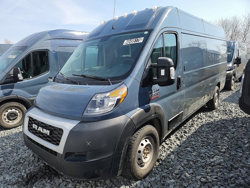 46495176 :رقم المزاد ، 3C6URVJG8KE564464 vin ، 2019 Ram Promaster 3500 مزاد بيع