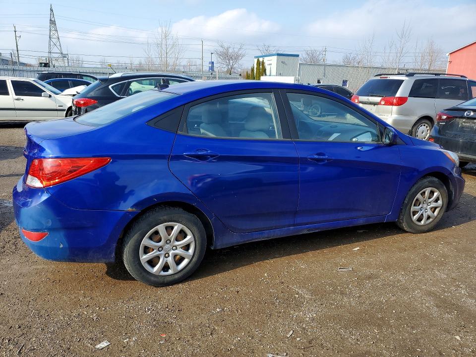 Aukcja sprzedaży 2013 Hyundai Accent, vin: KMHCT4AE0DU336845, numer aukcji: 78162855