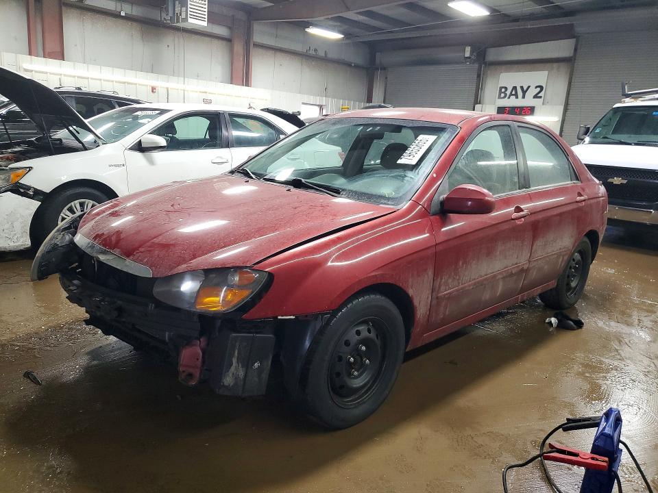 Продажа на аукционе авто 2009 Kia Spectra, vin: KNAFE221095587181, номер лота: 79665855