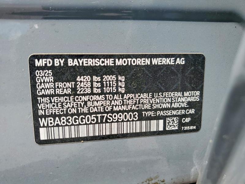 Продаж на аукціоні авто 2026 Bmw 228, vin: WBA83GG05T7S99003, номер лоту: 47712706
