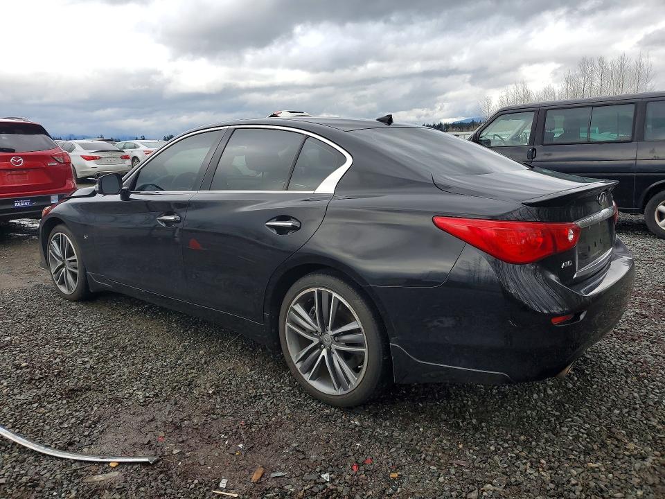 47126716 :رقم المزاد ، JN1BV7AR2FM414885 vin ، 2015 Infiniti Q50 مزاد بيع