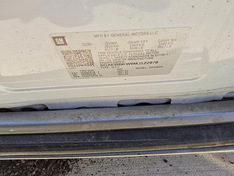 Продаж на аукціоні авто 2021 Buick Enclave, vin: 5GAERBKW9MJ122978, номер лоту: 46215016