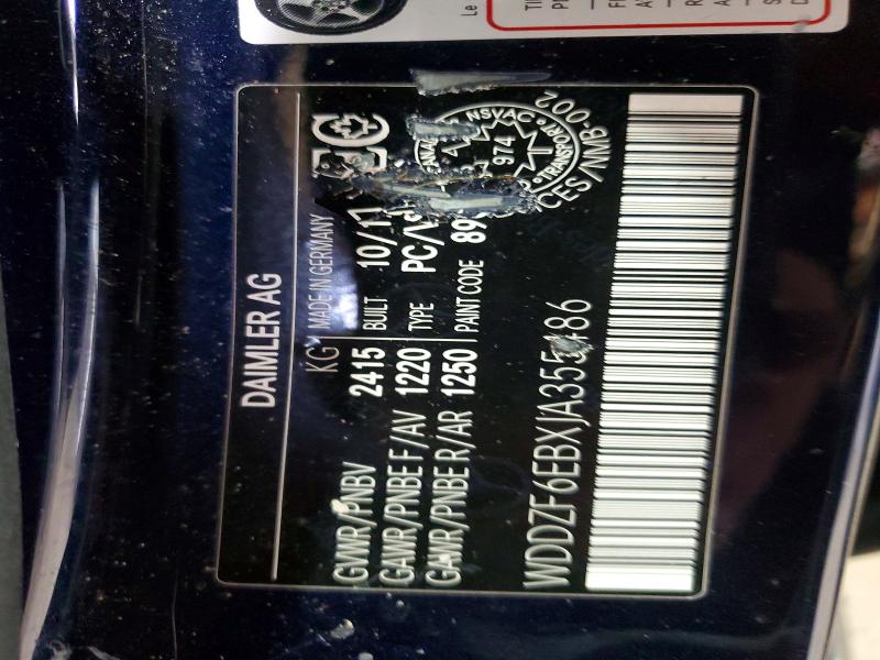 Продажа на аукционе авто 2018 Mercedes-benz E, vin: WDDZF6EBXJA355486, номер лота: 47700826