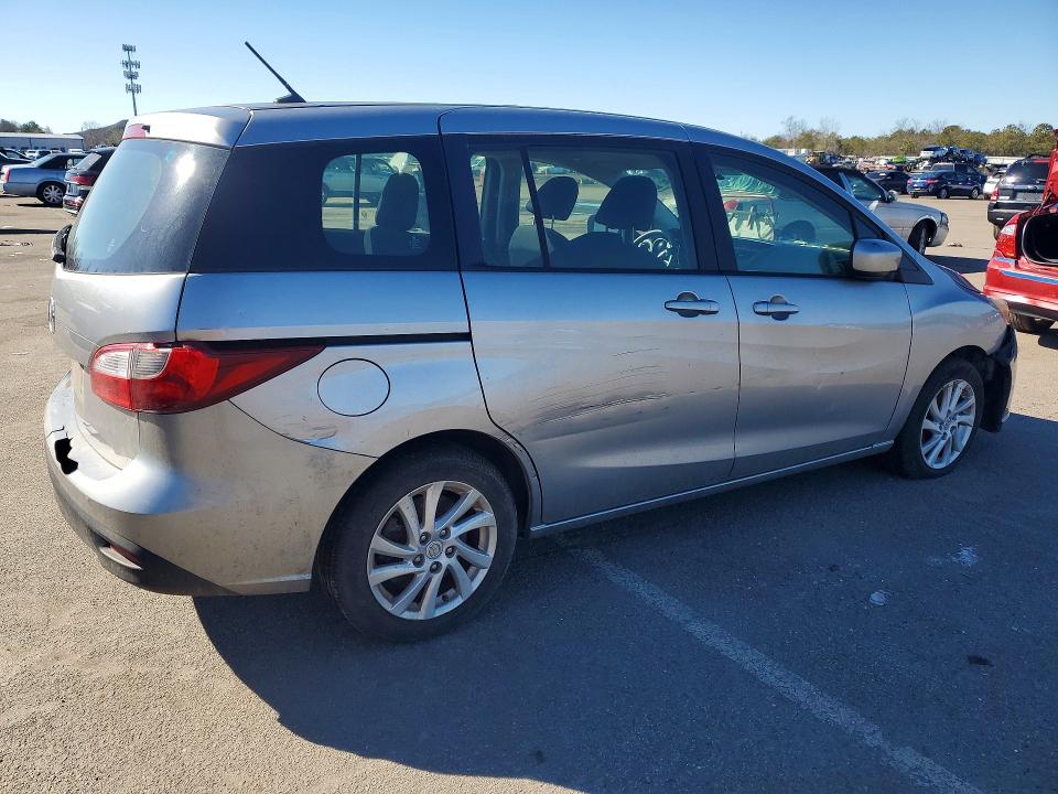 2012 Mazda Mazda5 მანქანა იყიდება აუქციონზე, vin: JM1CW2BL4C0118250, აუქციონის ნომერი: 42035596