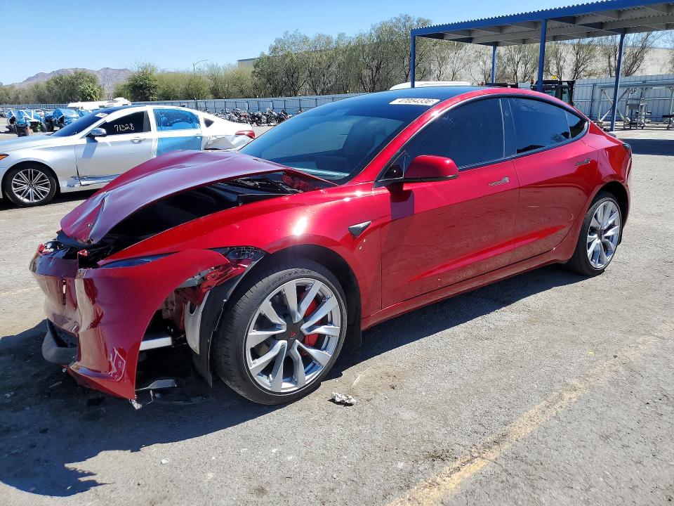 47054336 :رقم المزاد ، 5YJ3E1EA0SF904098 vin ، 2025 Tesla Model 3 مزاد بيع