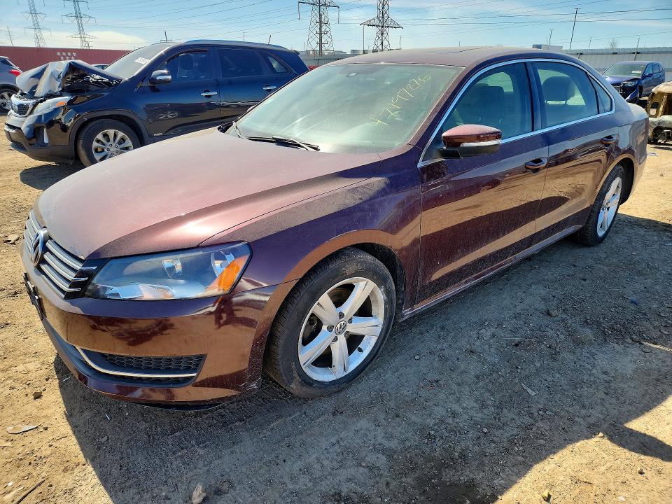 Продажа на аукционе авто 2013 Volkswagen Passat, vin: 1VWBP7A35DC109755, номер лота: 47197276