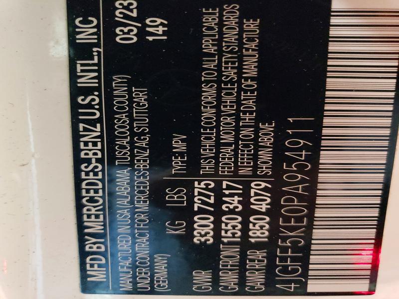 46298566 :رقم المزاد ، 4JGFF5KE0PA954911 vin ، 2023 Mercedes-benz Gls مزاد بيع