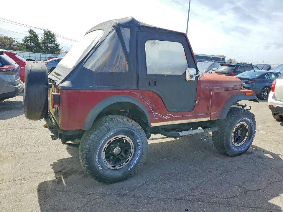 1977 Jeep Jeep Cj5 მანქანა იყიდება აუქციონზე, vin: J7F83AE104962, აუქციონის ნომერი: 45558636