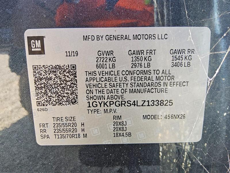 Aukcja sprzedaży 2020 Cadillac Xt6, vin: 1GYKPGRS4LZ133825, numer aukcji: 45812546