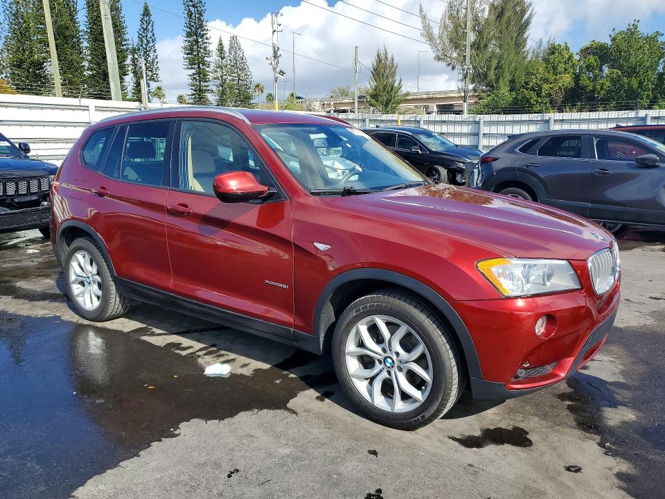 2013 Bmw X3 მანქანა იყიდება აუქციონზე, vin: 5UXWX7C50DL981505, აუქციონის ნომერი: 46755386