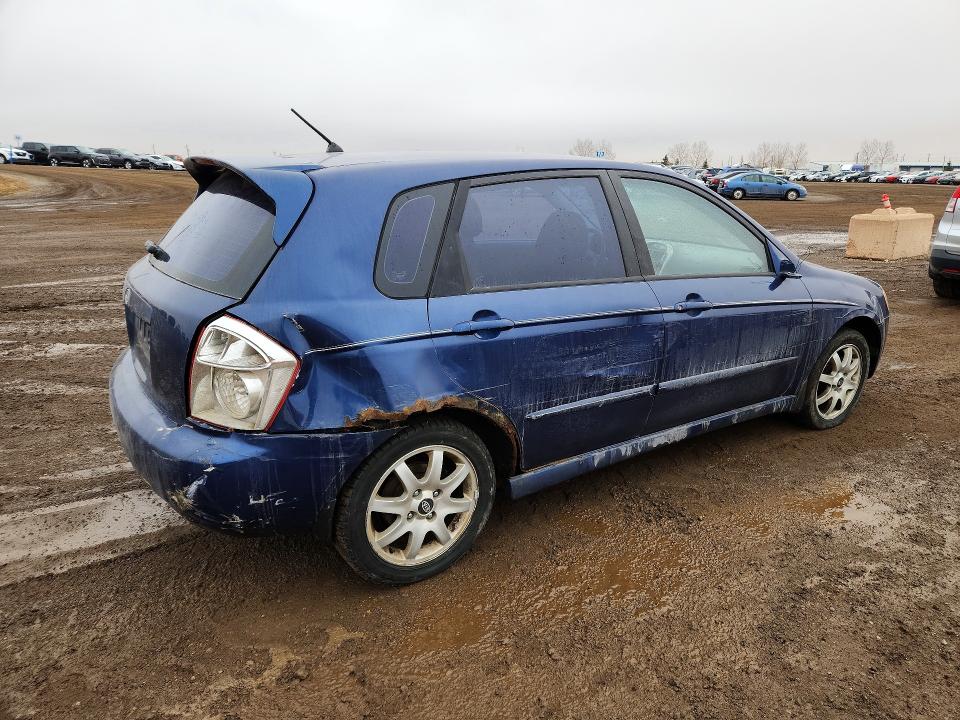 Продажа на аукционе авто 2005 Kia Spectra, vin: KNAFE161955069245, номер лота: 46909706