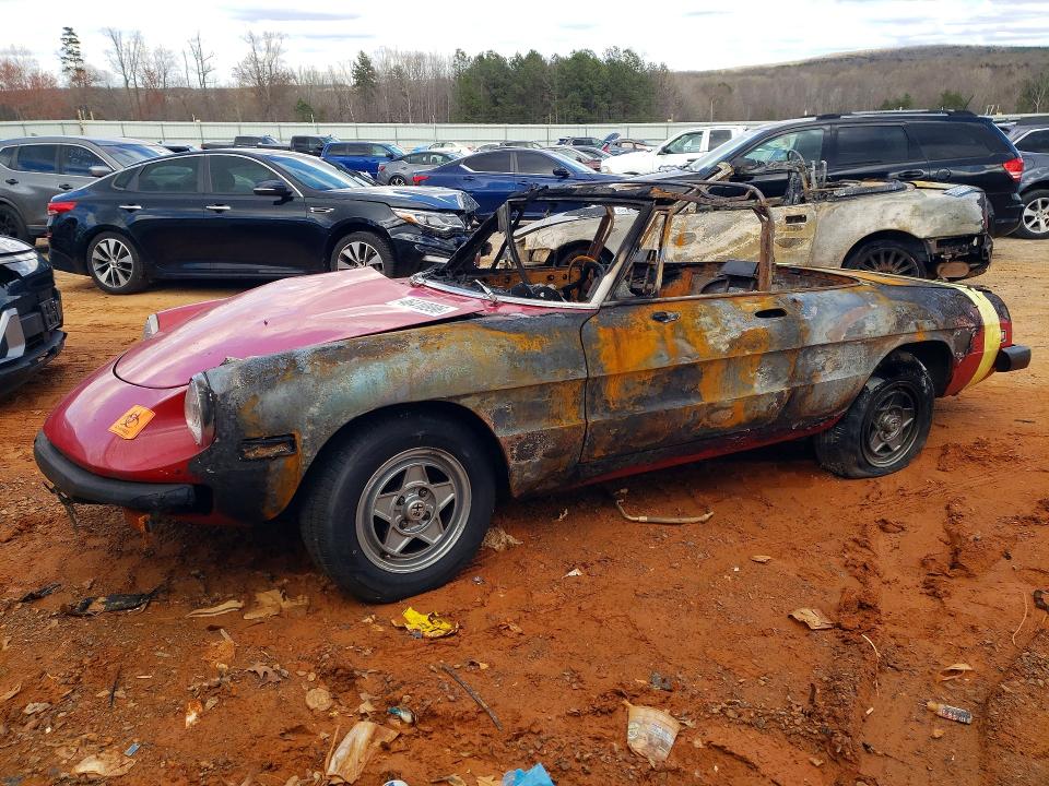 Продаж на аукціоні авто 1979 Alfa Romeo Spider Veloce, vin: 115410002044, номер лоту: 46410996