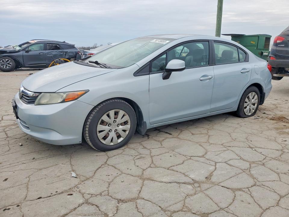 79273855 :رقم المزاد ، 19XFB2F55CE344387 vin ، 2012 Honda Civic مزاد بيع
