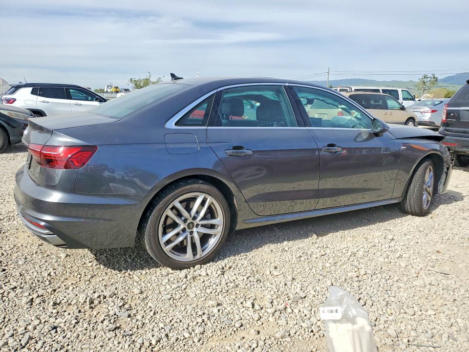 2021 Audi A4 მანქანა იყიდება აუქციონზე, vin: WAUDAAF47MA031421, აუქციონის ნომერი: 45870366
