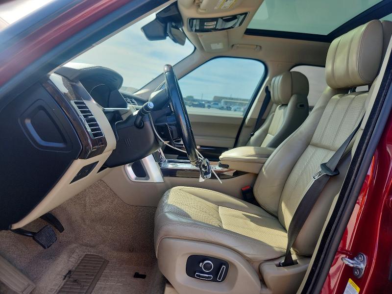 2017 Land Rover Range Rover მანქანა იყიდება აუქციონზე, vin: SALGS2FV6HA325712, აუქციონის ნომერი: 46381806