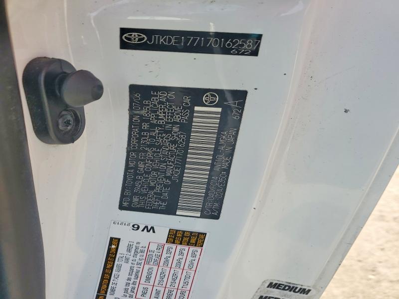 2007 Scion Tc მანქანა იყიდება აუქციონზე, vin: JTKDE177170162587, აუქციონის ნომერი: 79891725