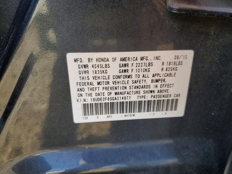 Aukcja sprzedaży 2016 Acura Ilx, vin: 19UDE2F85GA014977, numer aukcji: 46843606