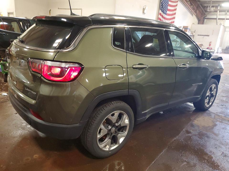 2018 Jeep Compass მანქანა იყიდება აუქციონზე, vin: 3C4NJDCB7JT435061, აუქციონის ნომერი: 46731656