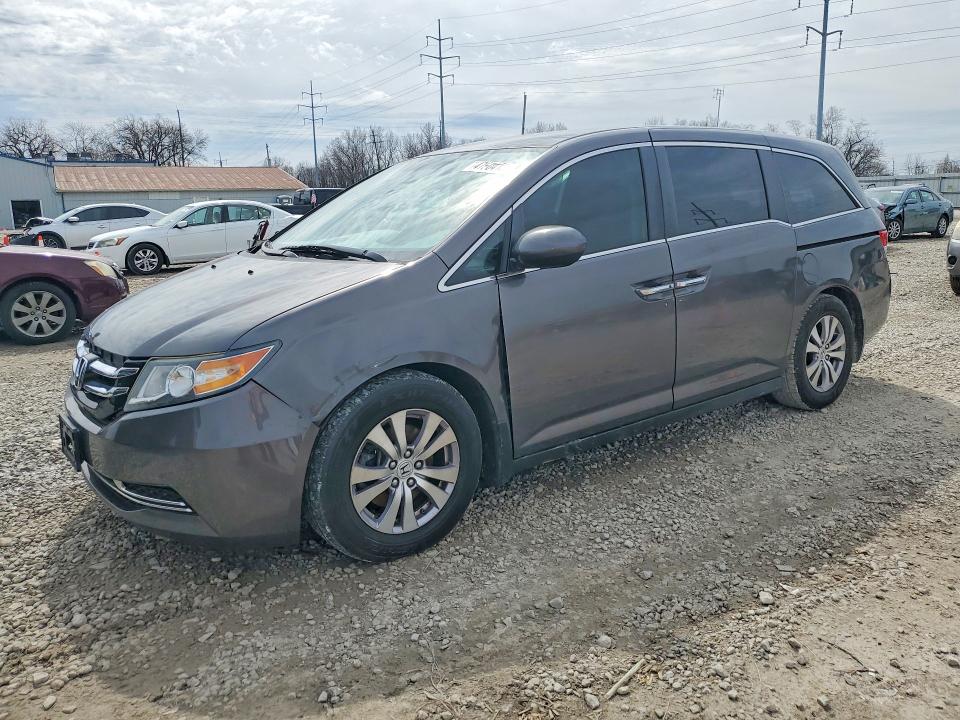 2014 Honda Odyssey მანქანა იყიდება აუქციონზე, vin: 5FNRL5H41EB074507, აუქციონის ნომერი: 47604126