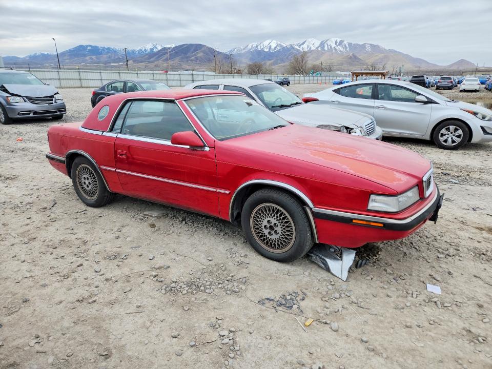 46246436 :رقم المزاد ، ZC2FP110XKB200749 vin ، 1989 Chrysler Tc مزاد بيع