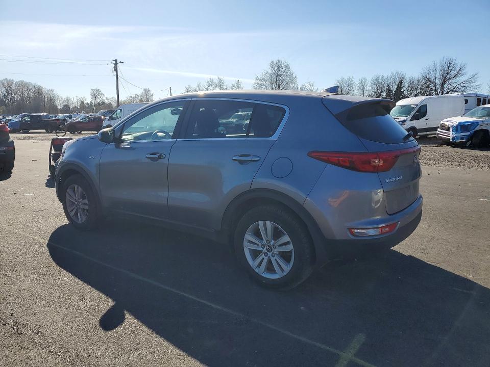 2018 Kia Sportage მანქანა იყიდება აუქციონზე, vin: KNDPMCACXJ7473183, აუქციონის ნომერი: 48000096