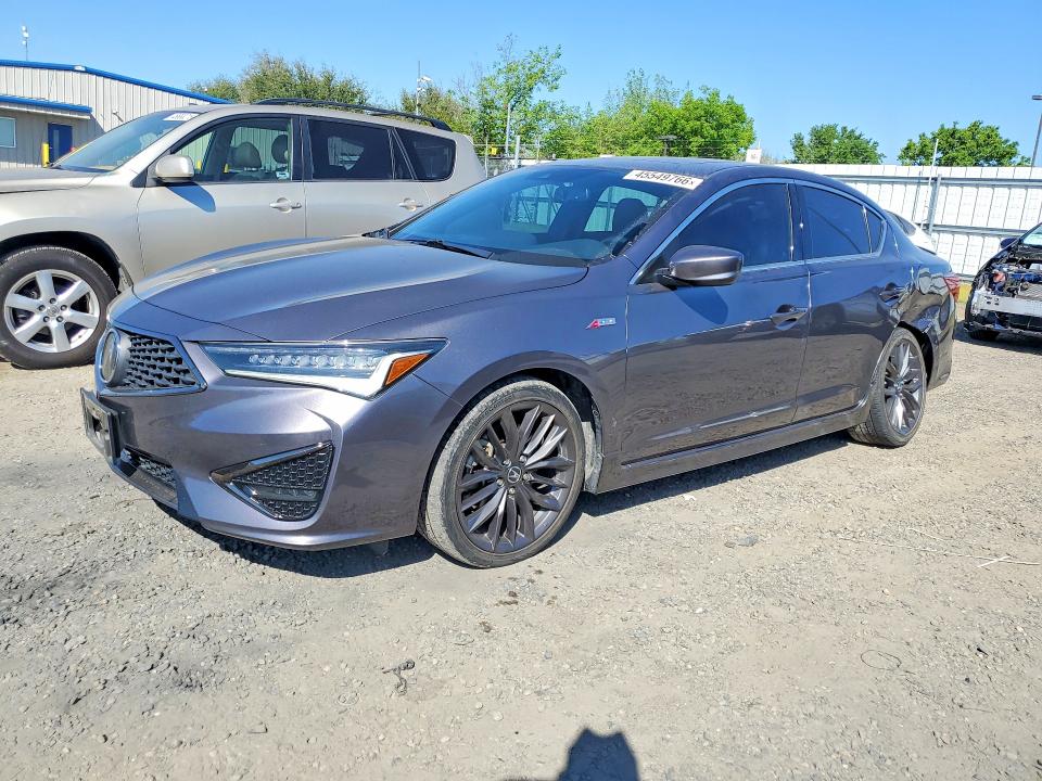 2022 Acura Ilx მანქანა იყიდება აუქციონზე, vin: 19UDE2F84NA007287, აუქციონის ნომერი: 45549766