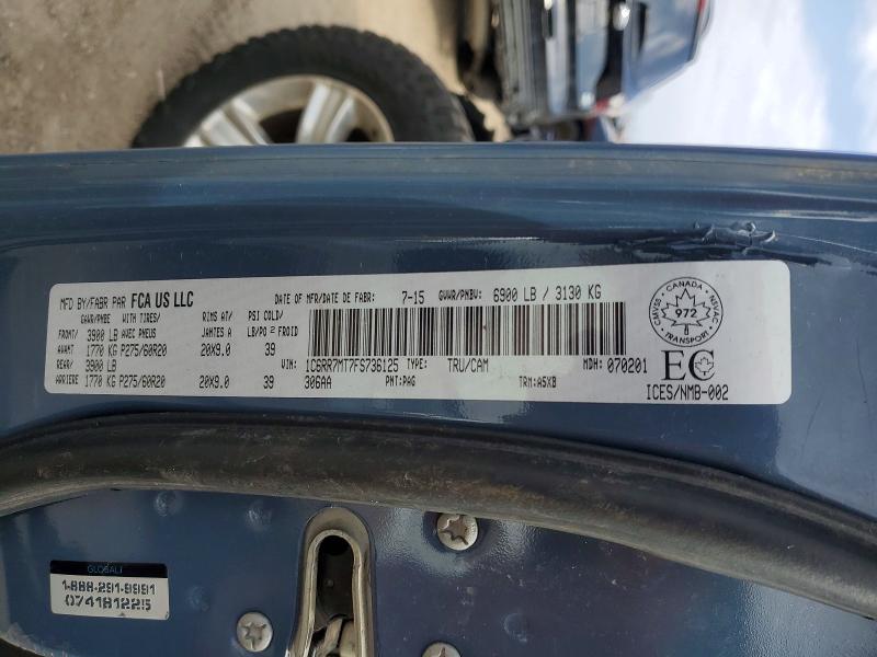 Aukcja sprzedaży 2015 Ram 1500, vin: 1C6RR7MT7FS736125, numer aukcji: 46711776