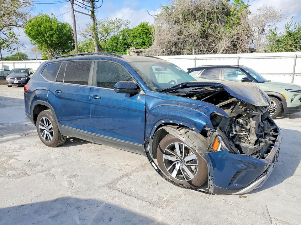 2021 Volkswagen Atlas მანქანა იყიდება აუქციონზე, vin: 1V2DP2CA7MC601843, აუქციონის ნომერი: 47288116