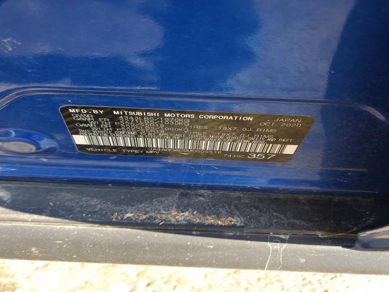 Aukcja sprzedaży 2021 Mitsubishi Outlander Sport, vin: JA4ARUAU9MU005516, numer aukcji: 46617566